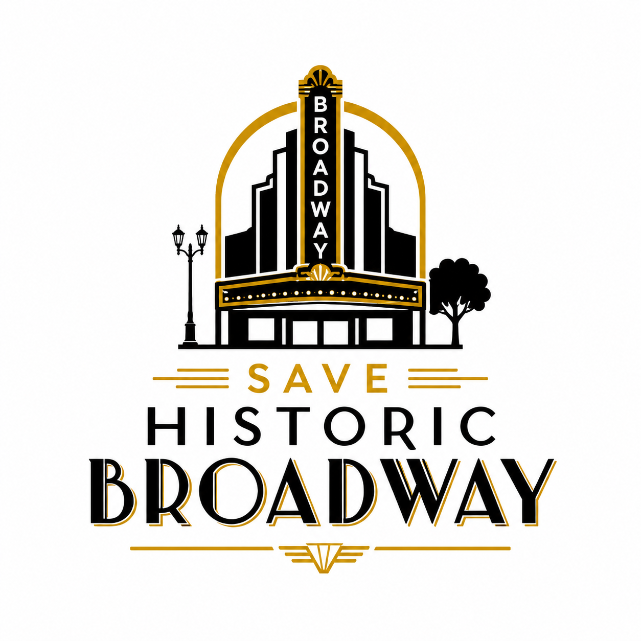 Save Historic Broadway logo
